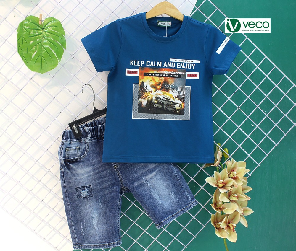 Xưởng may quần áo trẻ em xuất khẩu giá sỉ VECO